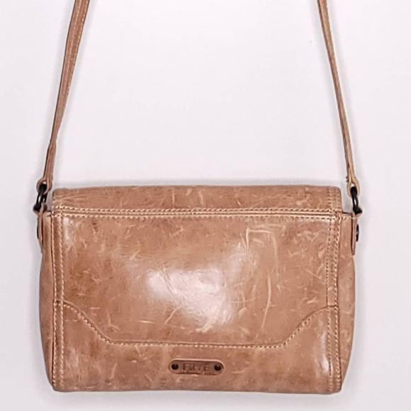 Frye Leather Fold Over Crossbody. Offers accepted - Picture 4 of 10